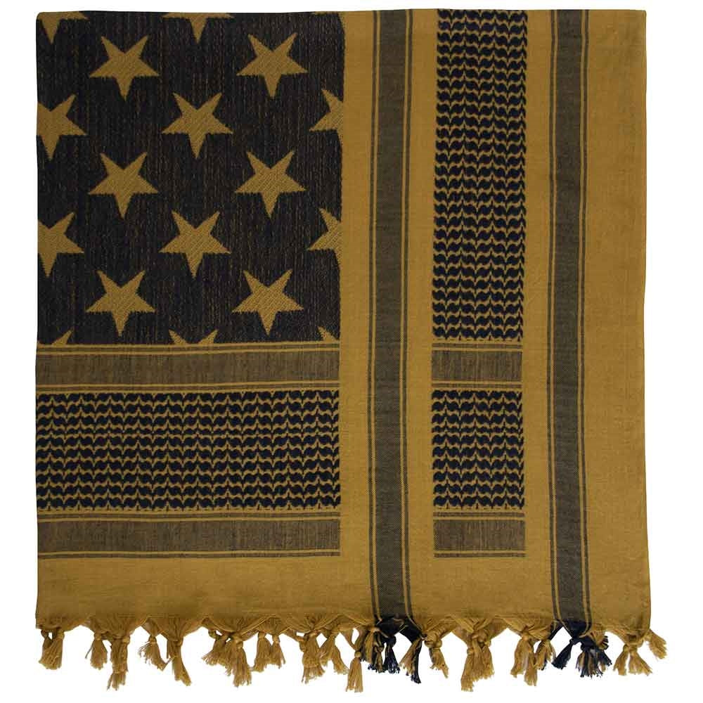 Rothco Stars and Stripes Shemagh Tactical Scarf - 8536
