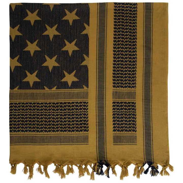 Rothco Stars and Stripes Shemagh Tactical Scarf - 8536