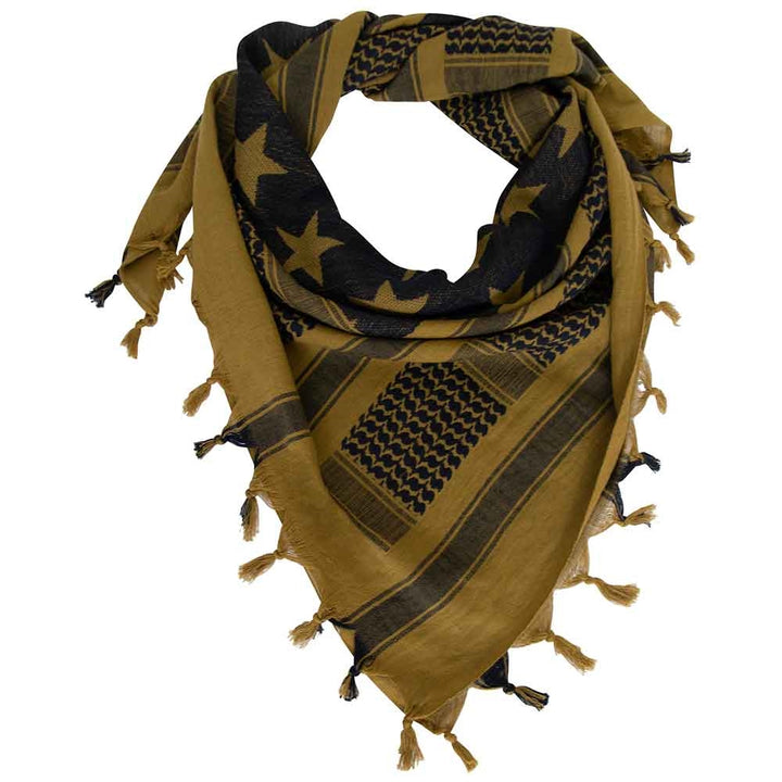 Rothco Stars and Stripes Shemagh Tactical Scarf - 8536