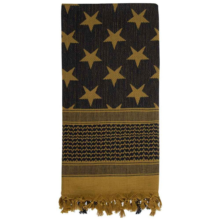 Rothco Stars and Stripes Shemagh Tactical Scarf - 8536