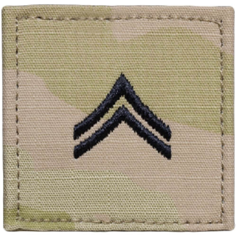 Scorpion Corporal E-4 Insignia Patch SV203