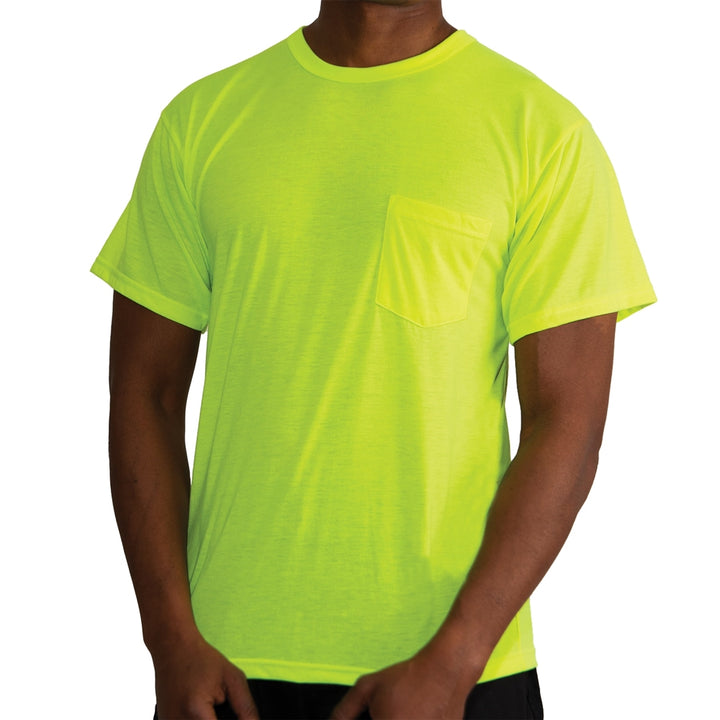 Rothco Safety Green Pocket T-Shirt 10221