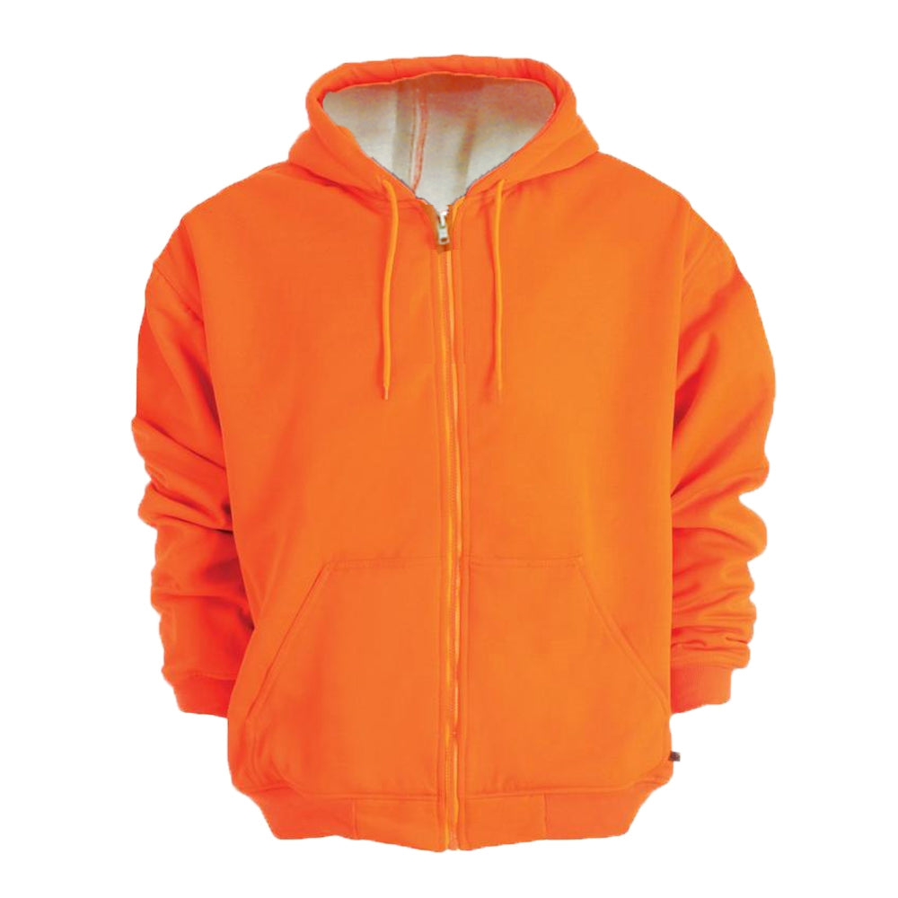 Snap N Wear Fluorescent Orange Super Heavy Sweatshirt - 5000A