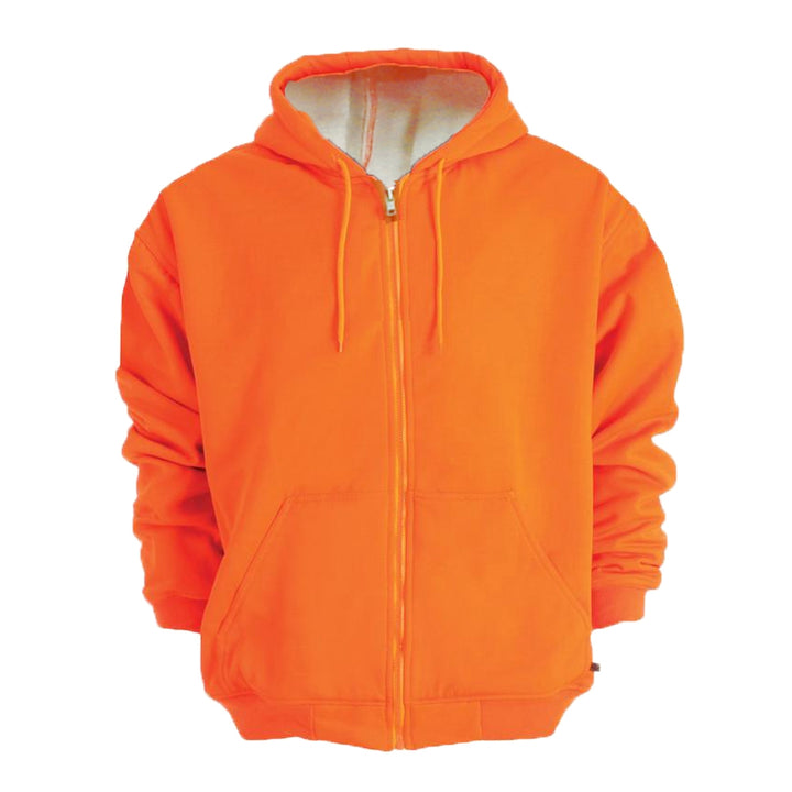 Snap N Wear Fluorescent Orange Super Heavy Sweatshirt - 5000A