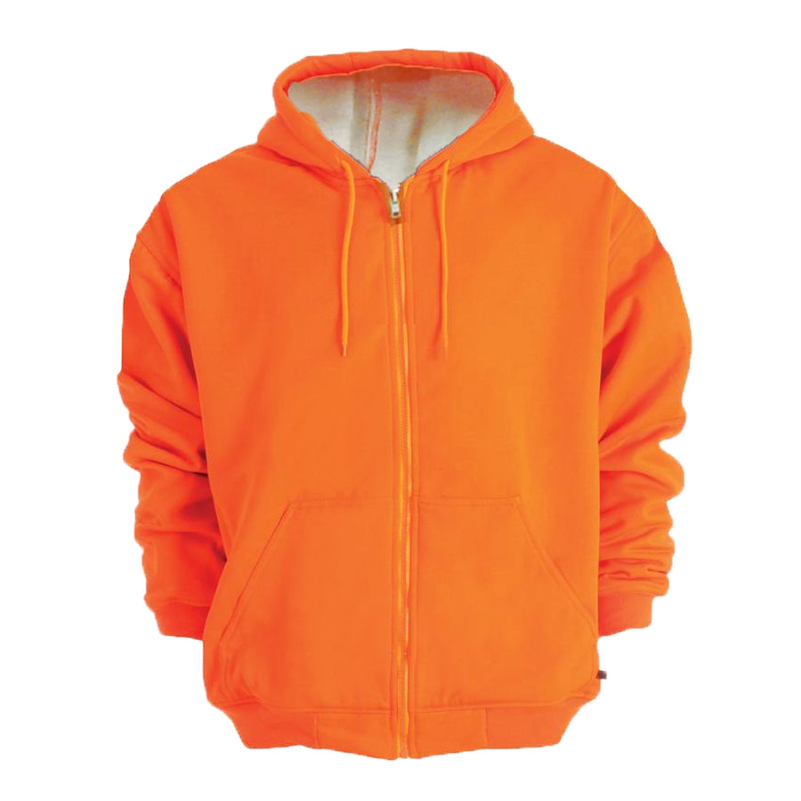 Snap N Wear Fluorescent Orange Super Heavy Sweatshirt - 5000A