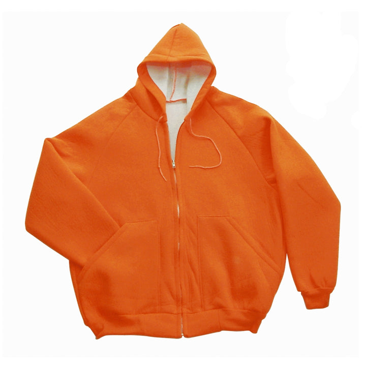 Snap N Wear Fluorescent Orange Super Heavy Sweatshirt - 5000A
