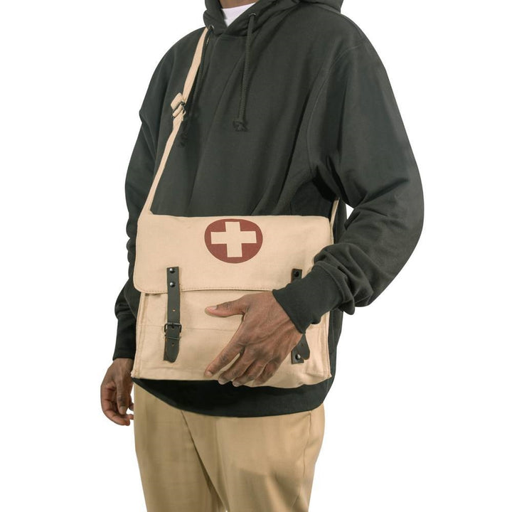 Rothco Khaki Vintage Canvas Medic Bag 9121