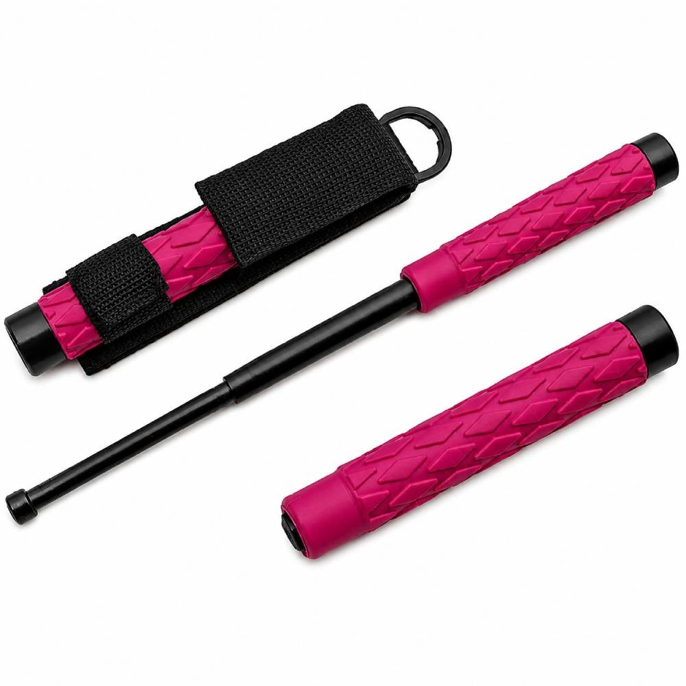 Kwik-Force 26-Inch Expandable Batons Pink Handle 220051-26