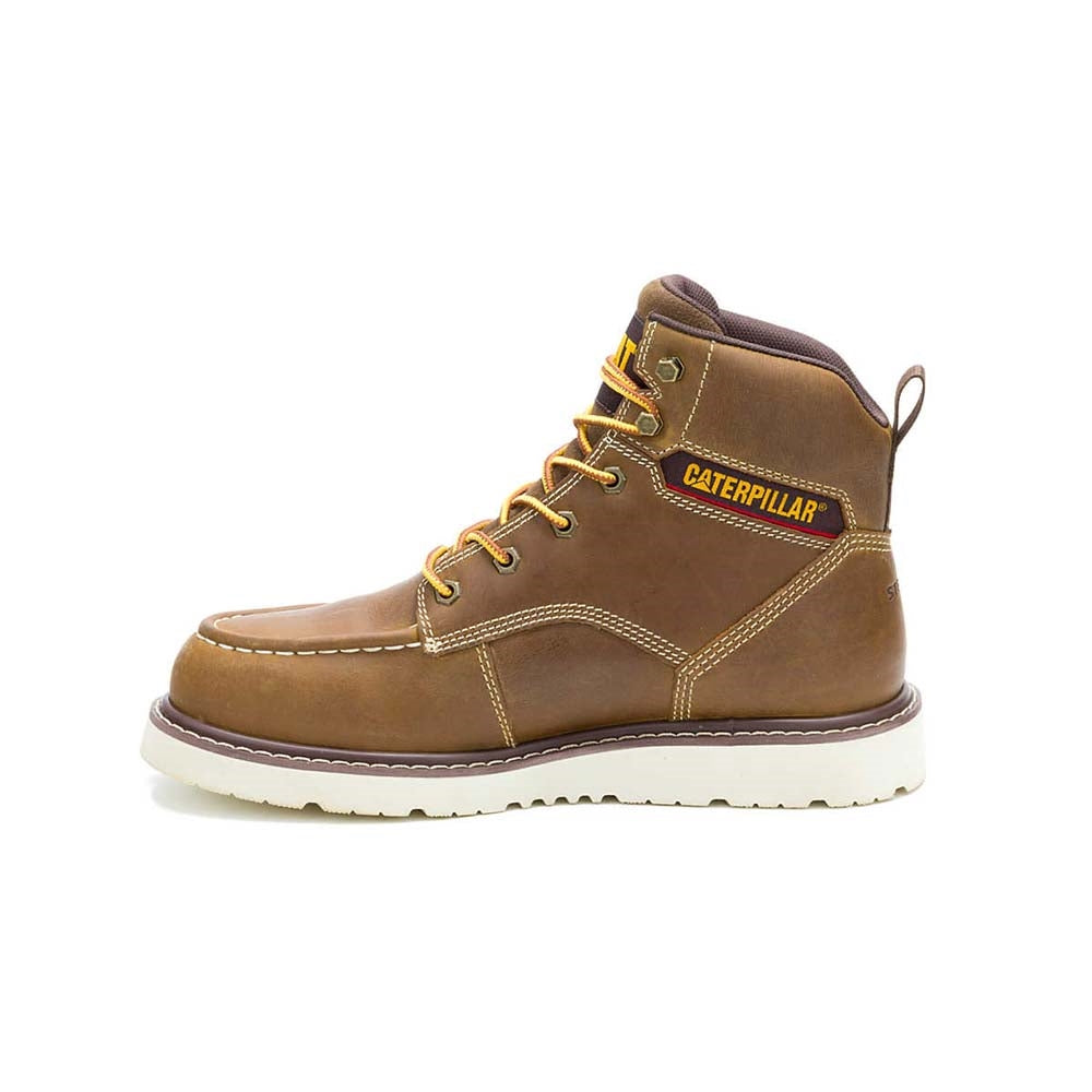 Caterpillar Reclaimer Wedge Waterproof Steel Toe Slip Resistant Safety Work Boot P91833