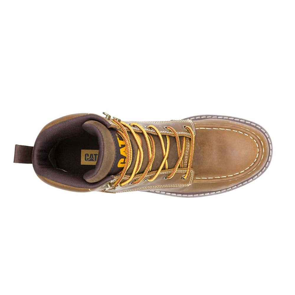 Caterpillar Reclaimer Wedge Waterproof Steel Toe Slip Resistant Safety Work Boot P91833