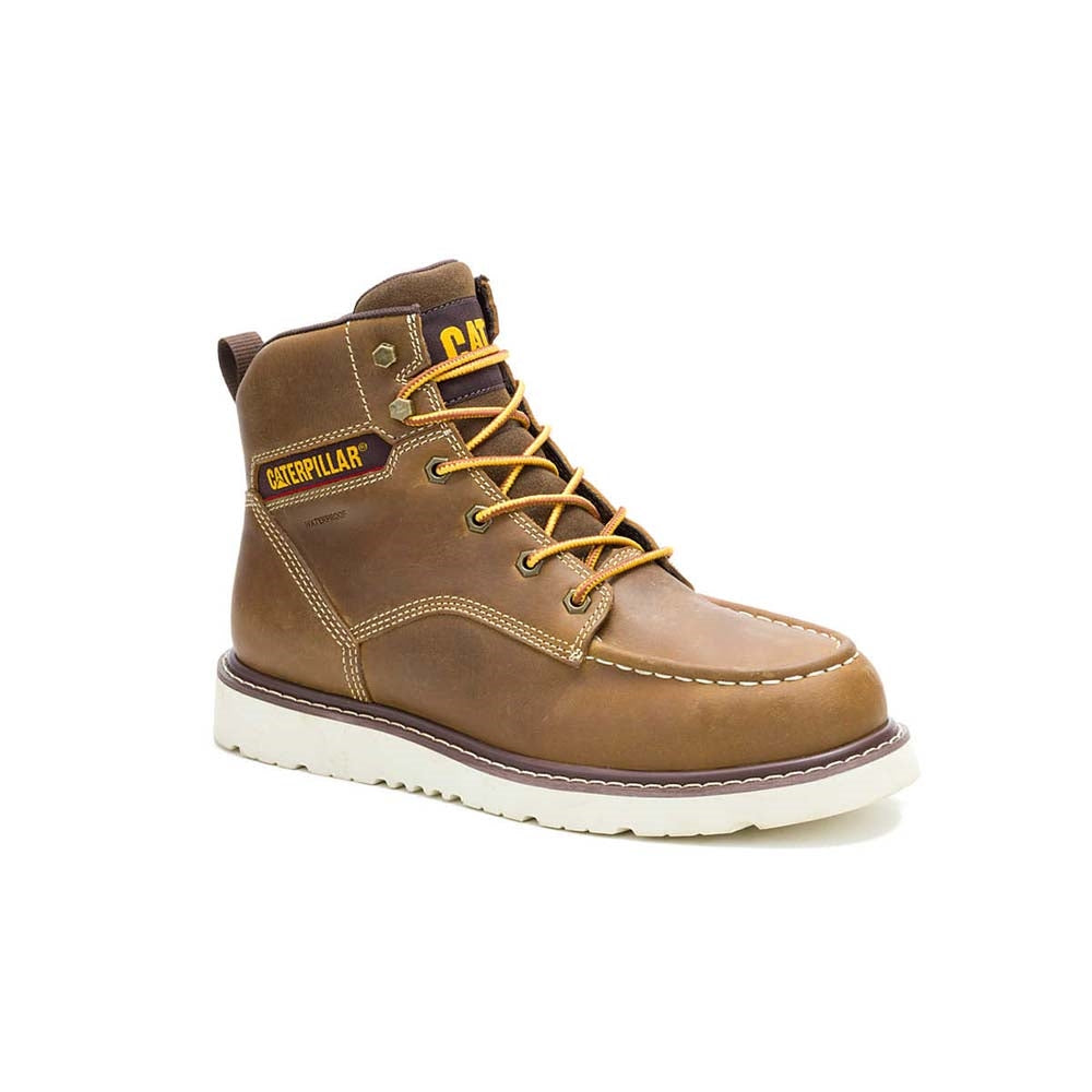 Caterpillar Reclaimer Wedge Waterproof Steel Toe Slip Resistant Safety Work Boot P91833