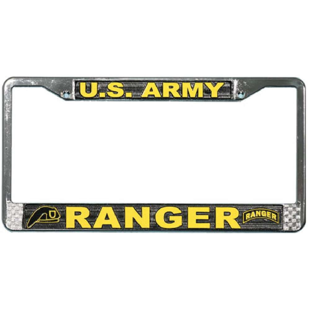 U.S Army Ranger License Plate Frame LFA11