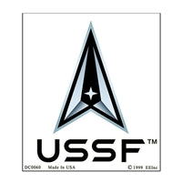 USSF Space Force Square Sticker DC0060