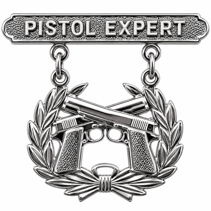 Marine Corps Pistol Expert Qualification Badge - P16370