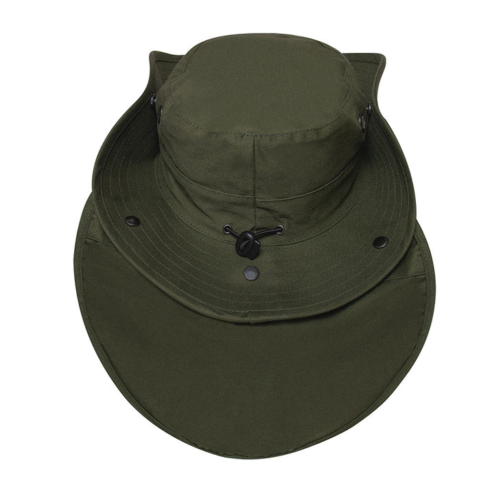 Rothco Olive Drab Adjustable Boonie Hat With Neck Cover 5682