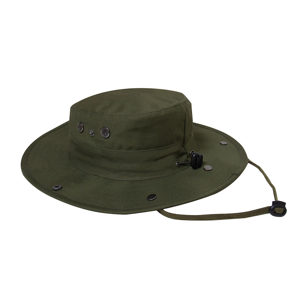 Rothco Olive Drab Adjustable Boonie Hat With Neck Cover 5682