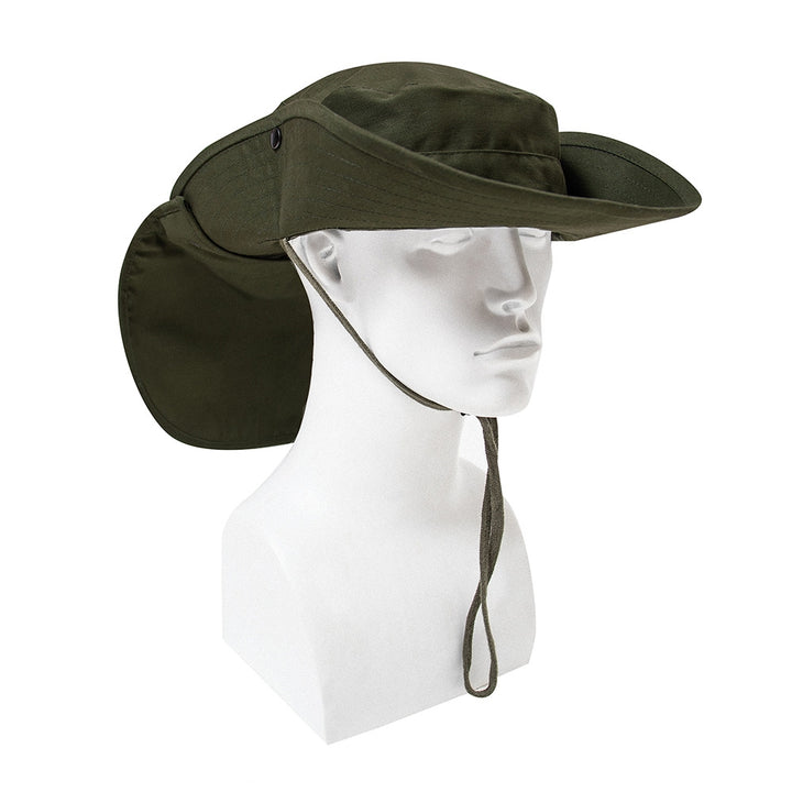 Rothco Olive Drab Adjustable Boonie Hat With Neck Cover 5682
