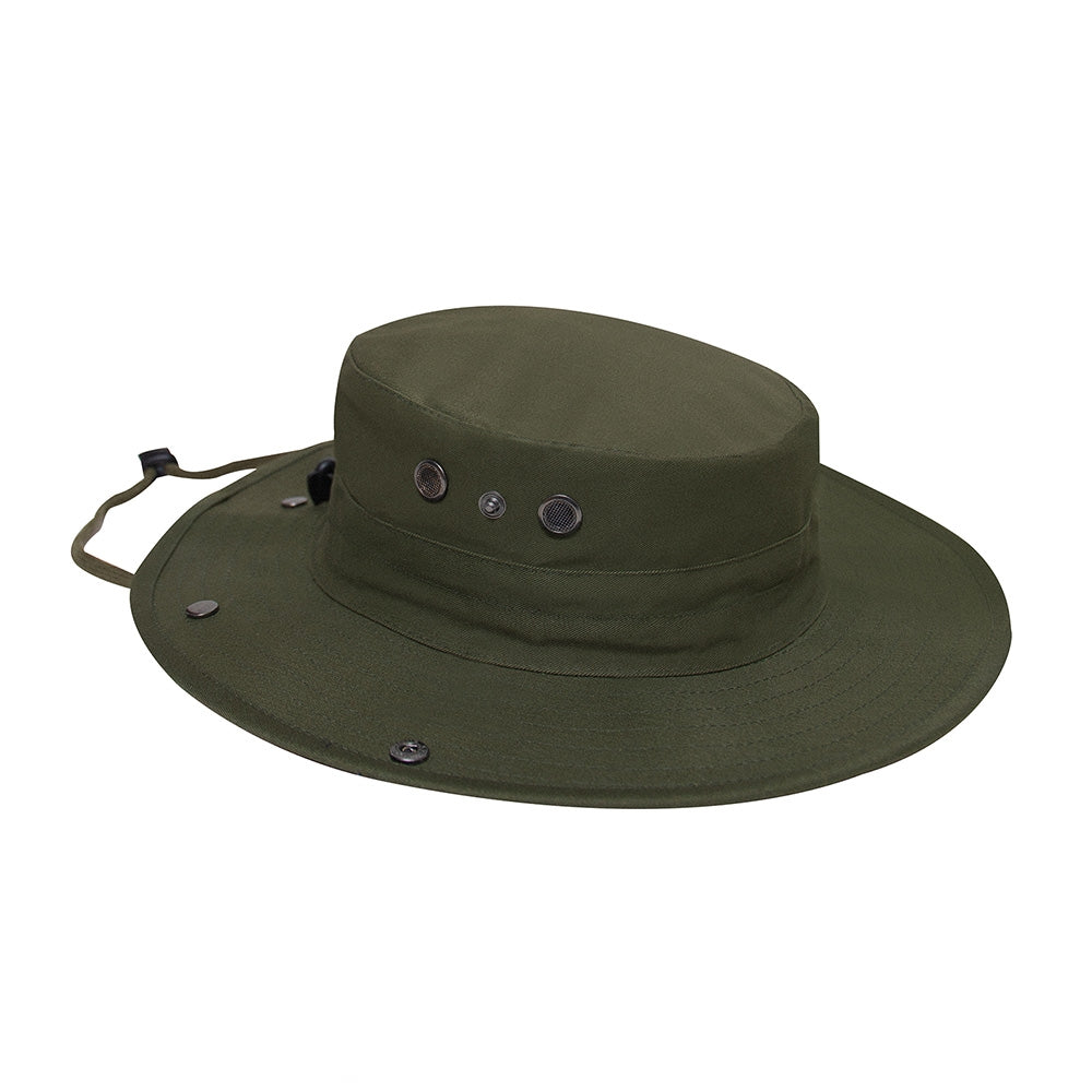 Rothco Olive Drab Adjustable Boonie Hat With Neck Cover 5682