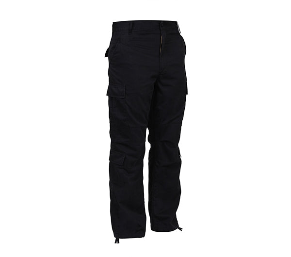 Rothco Vintage Black Paratrooper Pants - 2986