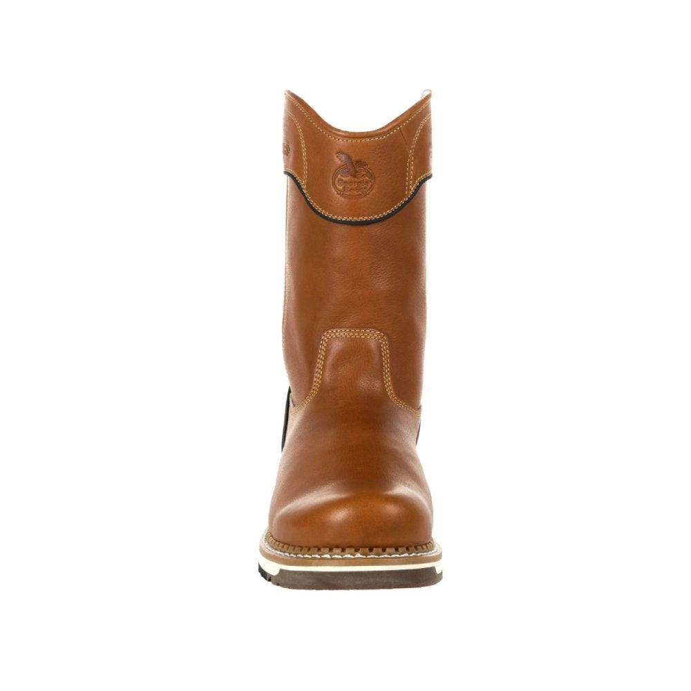 Georgia AMP LT Wedge Slip Resistant Pull On Soft Toe Work Boot GB00349