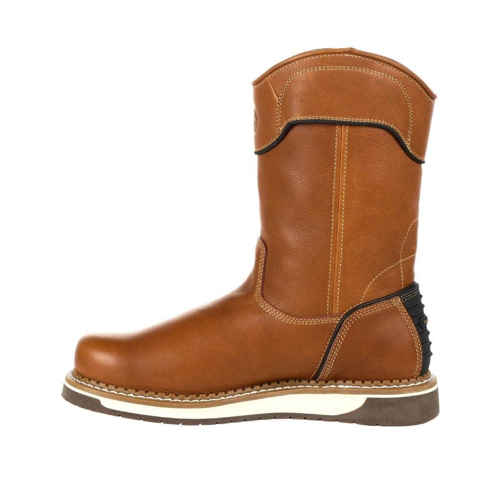 Georgia AMP LT Wedge Slip Resistant Pull On Soft Toe Work Boot GB00349