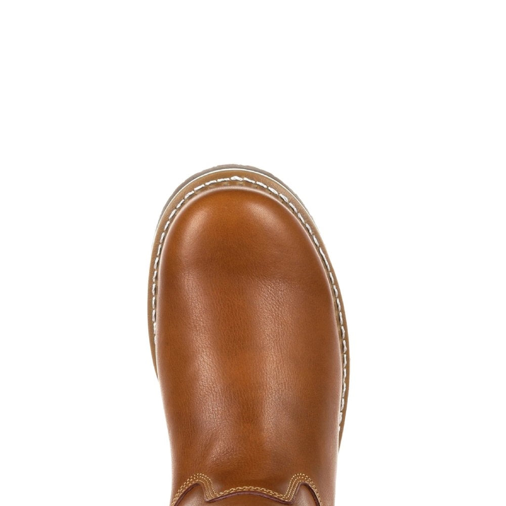Georgia AMP LT Wedge Slip Resistant Pull On Soft Toe Work Boot GB00349