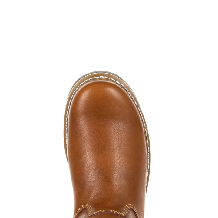 Georgia AMP LT Wedge Slip Resistant Pull On Soft Toe Work Boot GB00349