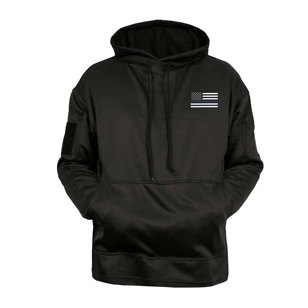 Rothco Honor and Respect Thin Blue Line Hoodie 4303