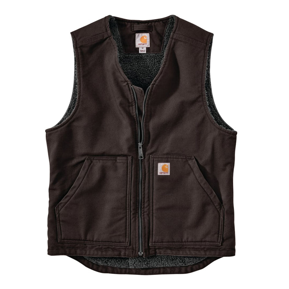 Carhartt Washed Duck Sherpa Lined Vest - 104394