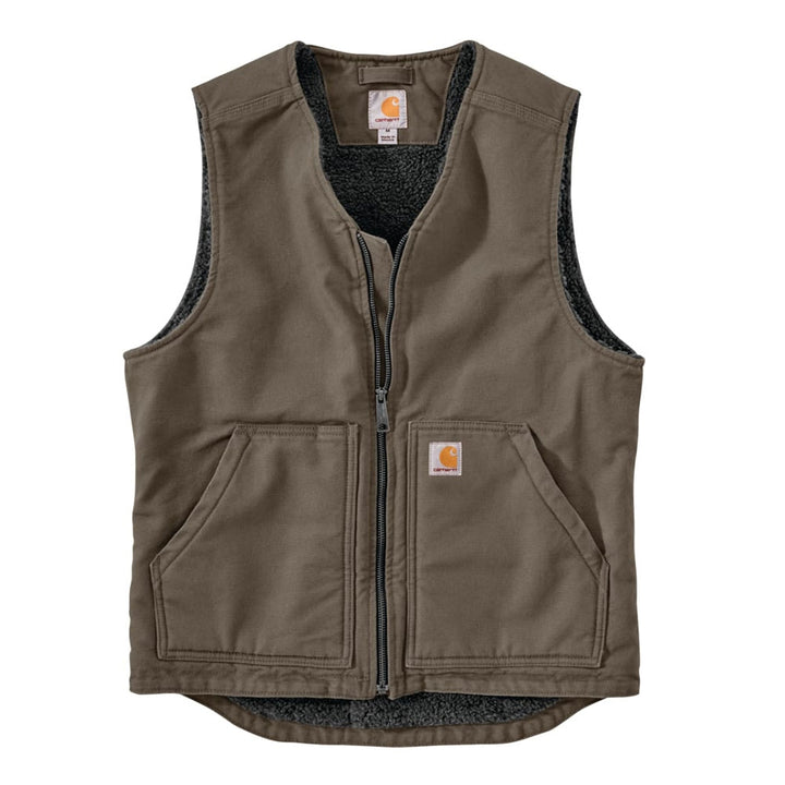 Carhartt Washed Duck Sherpa Lined Vest - 104394