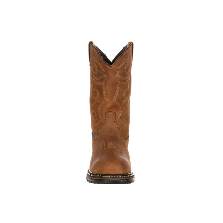 Rocky Original Ride Branson Roper Round Toe Waterproof Western Boot FQ0002733
