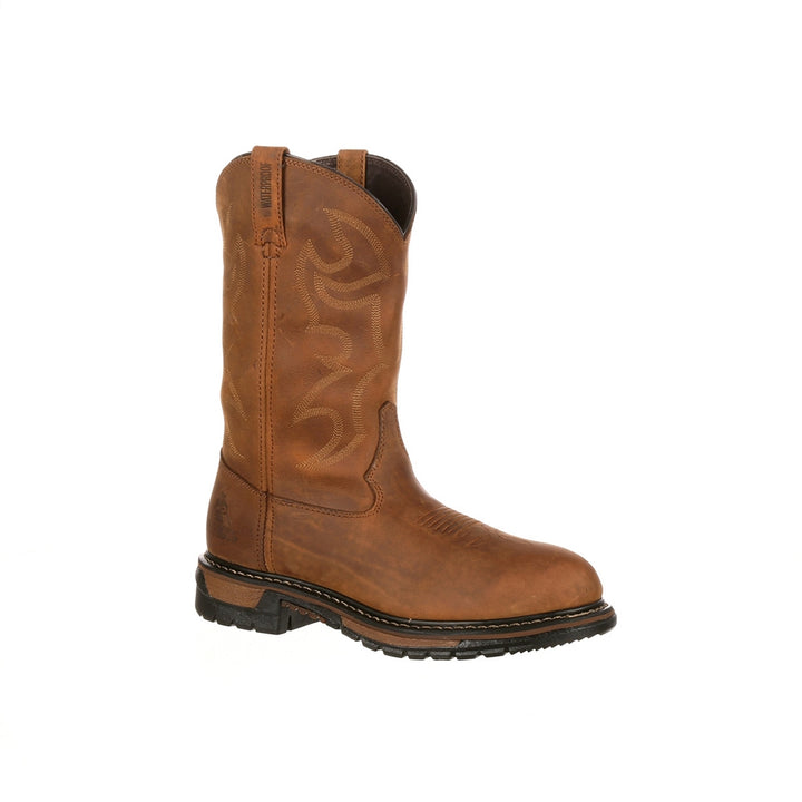 Rocky Original Ride Branson Roper Round Toe Waterproof Western Boot FQ0002733