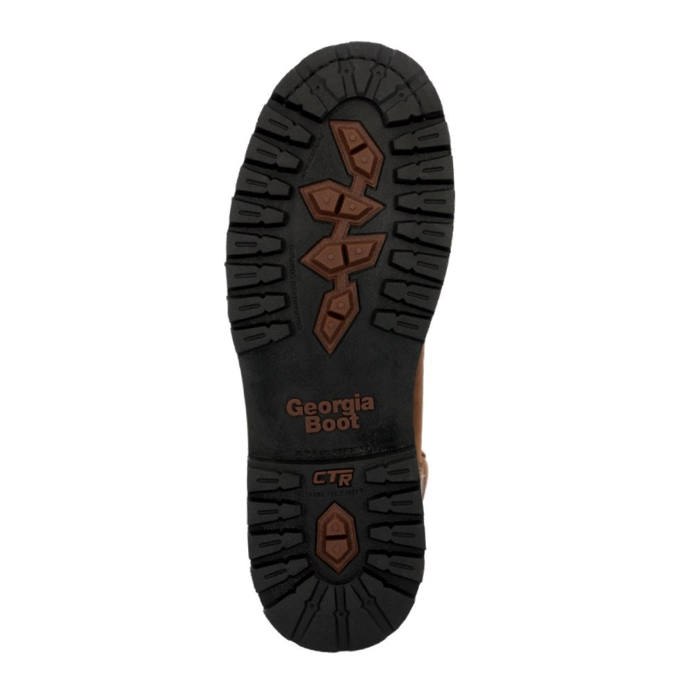 Georgia Low Heel Logger Waterproof Lace Up Composite Toe Work Boot GB00720