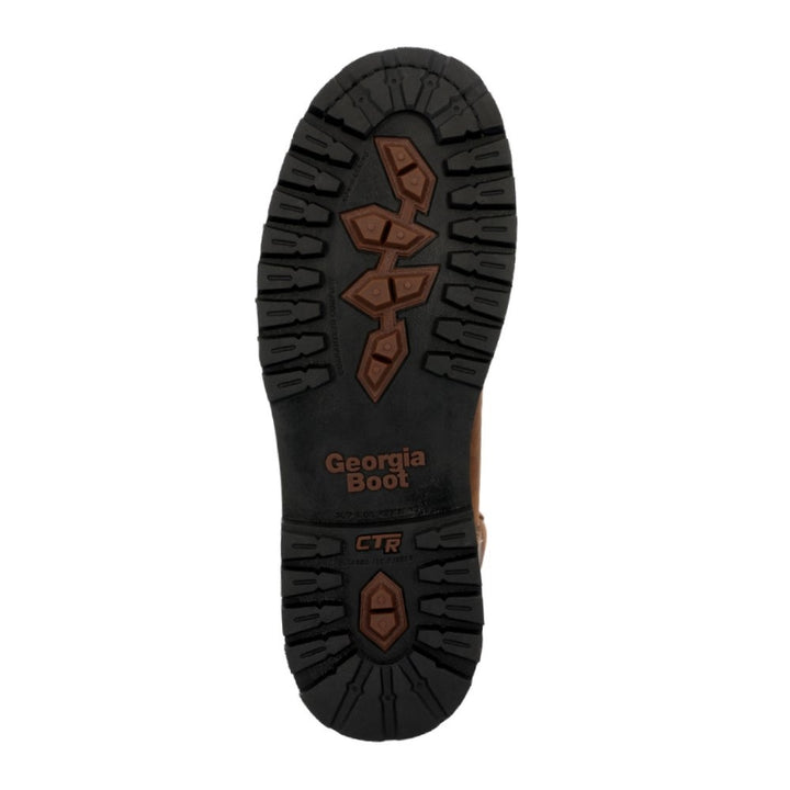Georgia Low Heel Logger Waterproof Lace Up Composite Toe Work Boot GB00720