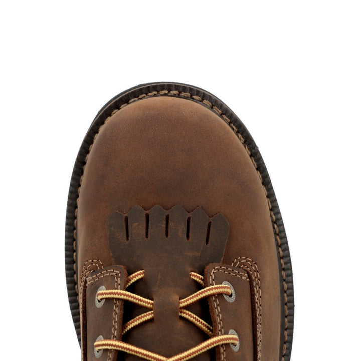 Georgia Low Heel Logger Waterproof Lace Up Composite Toe Work Boot GB00720