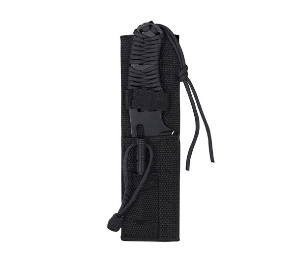 Rothco Black Paracord Knife With Fire Starter - 36742