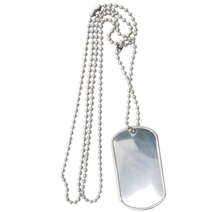 Rothco Silver Dog Tag Chain Set 8384