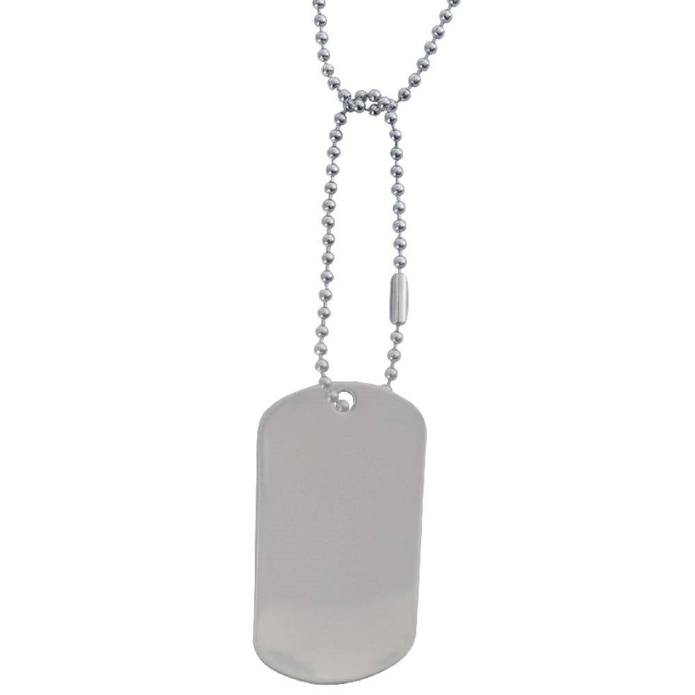 Rothco Silver Dog Tag Chain Set 8384
