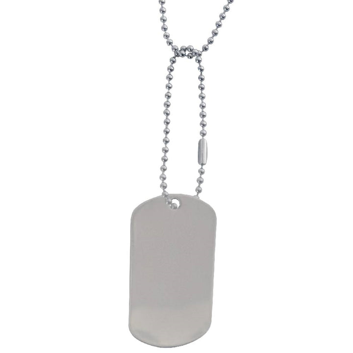 Rothco Silver Dog Tag Chain Set 8384