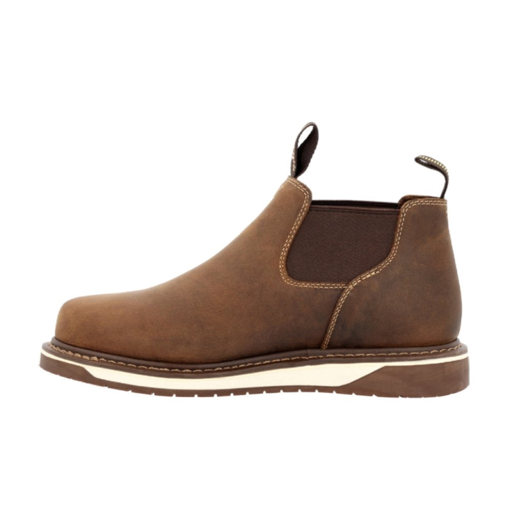 Georgia AMP LT Wedge Slip Resistant Slip On Soft Toe Work Boot GB00545