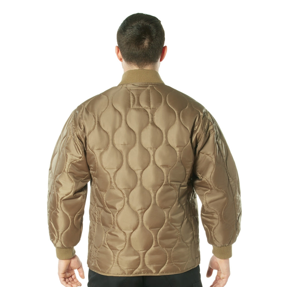 Rothco Coyote Quilted Woobie Jacket - 10445