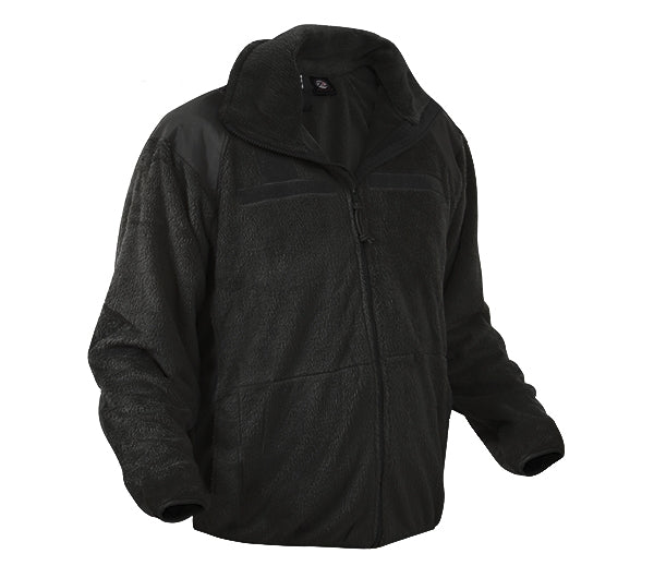 Rothco Black Ecwcs Fleece Jacket - 9739