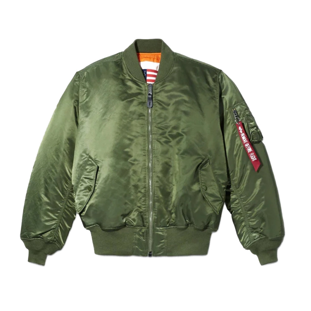 Alpha Industries MA-1 Blood Chit Flight Jacket - MJM21300C1
