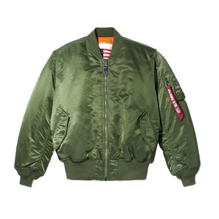 Alpha Industries MA-1 Blood Chit Flight Jacket - MJM21300C1