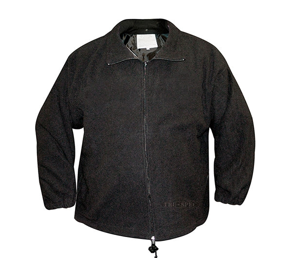 Tru-Spec Black Microfleece Jacket - 2434