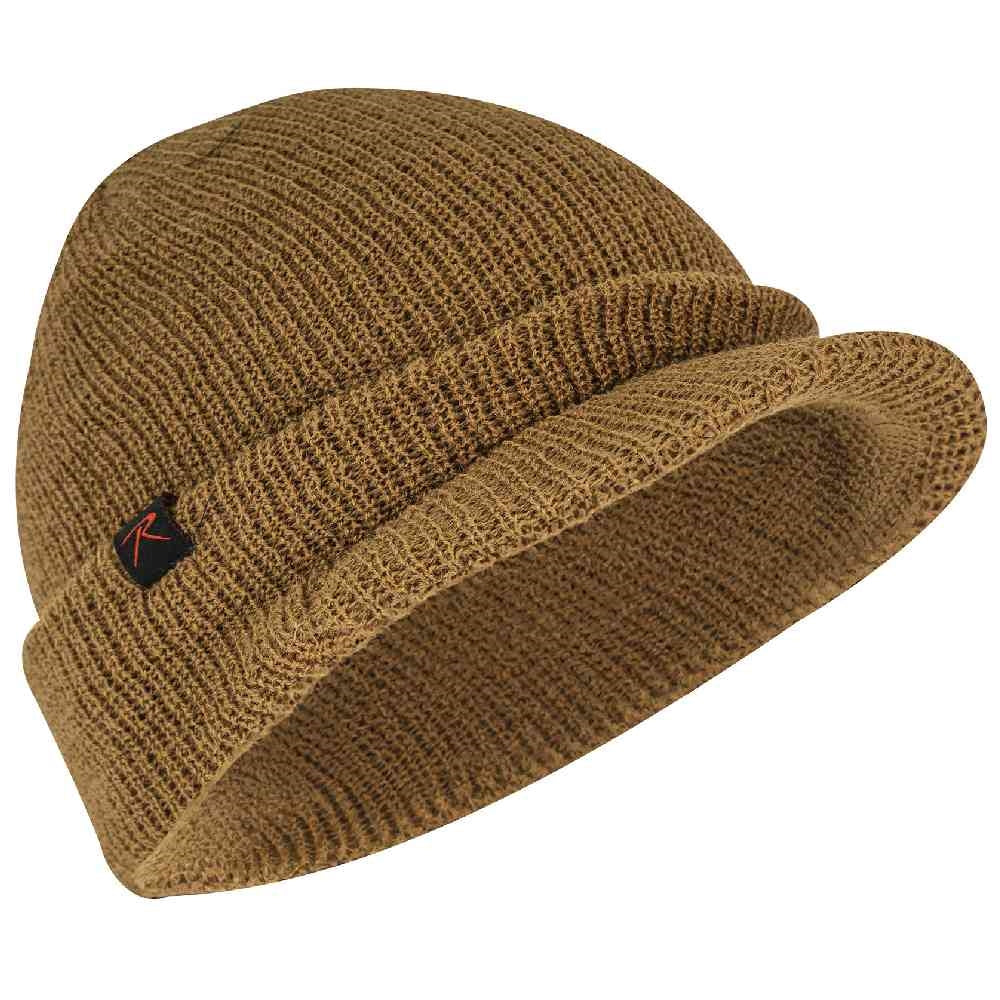 Rothco Wool Watch Cap with Brim 59380