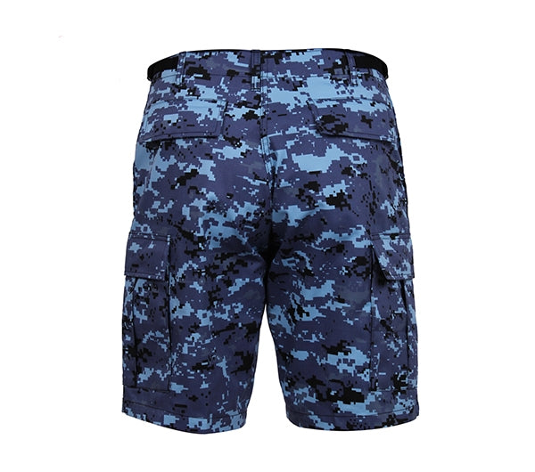 Rothco Blue Digital Camo BDU Shorts - 67313