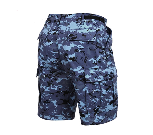 Rothco Blue Digital Camo BDU Shorts - 67313