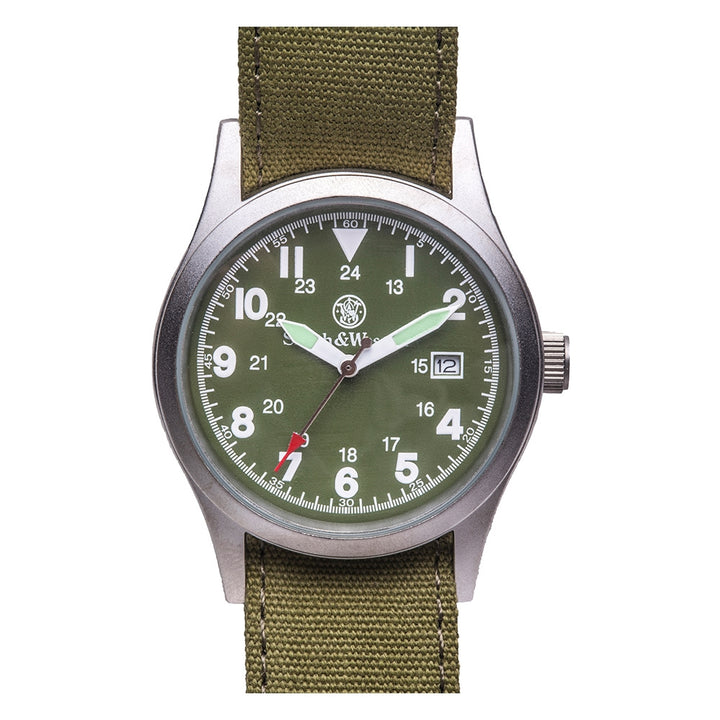 Smith  and  Wesson SWW-1464-OD Military Watch Set