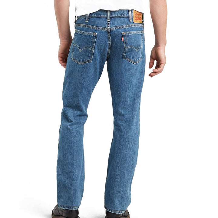 Levis 517 Medium Stone Wash Bootcut Jeans - 517-4891
